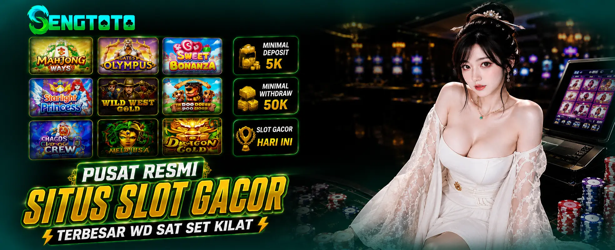 SENGTOTO ✦ Pusat Resmi Situs Slot Gacor Terbesar Garansi WD Paling Kilat